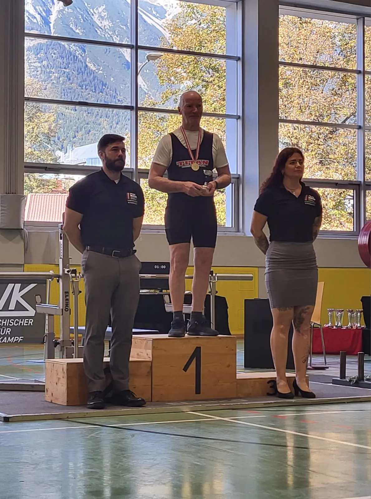 Siegerehrung Matthias Winkler, Klasse -83 kg